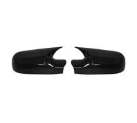 Tappi retrovisore auto Adatto per Renault Megane 2 MK2 2002-2009 Side Tappo di Copertura Dello Specchio Retrovisore Borsette Caso Trim Vista Posteriore dello specchio(Bright black)