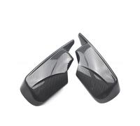 Tappi retrovisore auto Per BMW 3 Series E46 4 Doors Carbon Cap | 1998-2005 Fiber Look Glossy Black Rearview Mirror Fibra di carbonio Calotta specchietto retrovisore(Carbon Fiber Pattern)