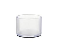 Tappi rotondi per gambe delle sedie in PVC, trasparenti, bianchi, per evitare graffi sul pavimento, ridurre il rumore e fornire una presa antiscivolo per tavoli e sedie, set di 16 pezzi da 16 mm, 19