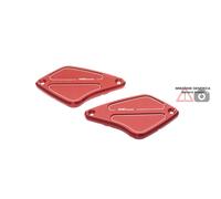 Tappi serbatoi fluido freno e frizione rosso Ducati Diavel 2010-13 CNC Racing