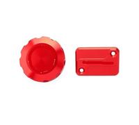 Tappi Serbatoi Freno Per 450 NK SR 450NK 450SR 450SRS Accessori Per Moto Tappo Cilindro Freno Anteriore Coperchio Serbatoio Liquido Freno Posteriore(Red)