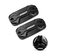 Tappi Serbatoi Freno Per F&ORZA 750 Per F&ORZA750 NSS750 2020-2024 2025 Per XADV 750 X-ADV Coperchio Serbatoio Fluido Freno Anteriore Moto Tappo Filtro Olio(Black3)