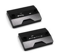 Tappi Serbatoi Freno Per Varadero XL1000 XL125 XL 1000 125 V Accessori Moto CNC Serbatoio Freno Anteriore Coperchio Serbatoio Fluido Tappo Coppa Olio(Black)