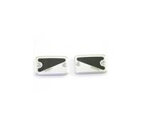 Tappi Serbatoio Liquidi Argento Ducabike DBK Per Ducati Supersport 750 1999 2002