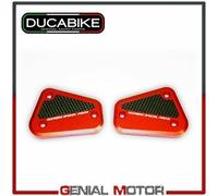 Tappi Serbatoio Liquidi in Lega Rosso TLS03A Ducabike Ducati Gt 1000 2006 > 2012