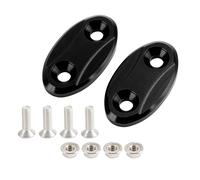 TAPPI SPECCHIETTI COPRI SPECCHIO COPPIA NERO PER BMW S1000RR / HP4 2009-2019 A7