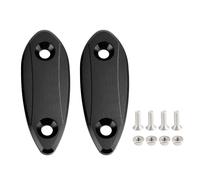 TAPPI SPECCHIETTI COPRI SPECCHIO COPPIA NERO PER KAWASAKI NINJA 400 650 ZX-6R Y