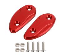 TAPPI SPECCHIETTI COPRI SPECCHIO COPPIA ROSSO PER HONDA CBR1000RR 2008-2023 Y1