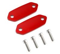 TAPPI SPECCHIETTI COPRI SPECCHIO COPPIA ROSSO PER KAWASAKI ZX-6R 636 2013-25 Y1