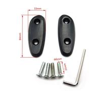 TAPPI SPECCHIETTI COPRI SPECCHIO SUZUKI GSXR 600 1000 01 a 05 COPPIA NERI NUOVI