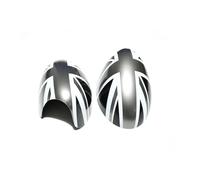 Tappi Specchietti Per Mini Per R50 Per R52 Per R53 Hatchback Accessori Decorativi Auto Copri Specchietti Retrovisori Auto 2 Pezzi Calotta Specchietto(Grey Jack)