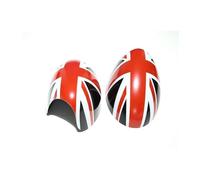 Tappi Specchietti Per Mini Per R50 Per R52 Per R53 Hatchback Accessori Decorativi Auto Copri Specchietti Retrovisori Auto 2 Pezzi Calotta Specchietto(Black Jack)