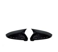 Tappi Specchietti Per VW Per Golf Per MK6 Per GTI Base 2Pezzi Copri Specchietti Retrovisori Laterali Custodia Attrezzi Specchietti Nero Lucido Calotta Specchietto(D)