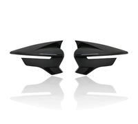 Tappi Specchietto Retrovisore Auto Calotte Copri Specchietti Retrovisori Laterali In Fibra Di Carbonio, Nere, Per Seat Per Leon Per Lion Per 5F III Per Ibiza 6F V Per KJ1(ABS Black)
