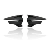 Tappi Specchietto Retrovisore Auto Calotte Copri Specchietti Retrovisori Laterali In Fibra Di Carbonio, Nere, Per Seat Per Leon Per Lion 5F III Per Ibiza 6F V Per KJ1(ABS Black)