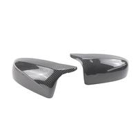 Tappi Specchietto Retrovisore Auto Copri Specchietti Retrovisori Laterali In Fibra Di Carbonio Nero Lucido, 2 Pezzi, Per BMW X5 E70 X6 E71 2008-2013(B)