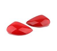 Tappi Specchietto Retrovisore Auto Copri Specchietto Retrovisore Sinistro Destro Per Auto, Rosso Per Ford Per Fiesta MK7 2008-2017(1 paio)