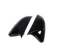 Tappi Specchietto Retrovisore Auto Per Civic 10th 2016-2020 Copertura Specchietto Retrovisore Laterale Tappo Ala Porta Esterna Custodia Vista Posteriore Finitura Fibra Carbonio(Nero lucido)
