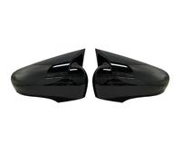 Tappi Specchietto Retrovisore Auto Per Clio Per MK4 Per 4 2 Pezzi Copri Specchietti Retrovisori In Plastica ABS Con Ali A Pipistrello Copri Specchietto Retrovisore Nero Lucido(A)