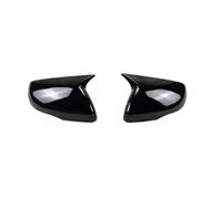 Tappi Specchietto Retrovisore Auto Per Ford Per Edge 2015-2021 Copertura Specchietto Retrovisore Laterale Auto Tappo Parafango Alloggiamento Porta Esterna Guscio Finitura ABS(Nero lucido)