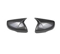 Tappi Specchietto Retrovisore Auto Per Ford Per Edge 2015-2021 Copertura Specchietto Retrovisore Laterale Auto Tappo Parafango Alloggiamento Porta Esterna Guscio Finitura ABS(Look in carbonio)