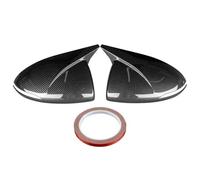 Tappi Specchietto Retrovisore Auto Per Hyundai Per Sonata DN8 2020-2022, Copertura Specchietto Retrovisore Laterale Tappo Parafango Rivestimento Esterno La Vista Posteriore(Carbonio)