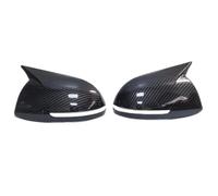 Tappi Specchietto Retrovisore Auto Per KIA K2 2011-2016 Per RIO 3 2011-2017 Adesivo Specchietto Retrovisore Laterale Auto Tappo Parafango Rivestimento Esterno Portiera(Carbonio,With lamp)