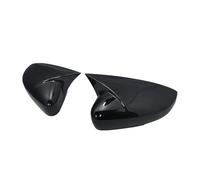 Tappi specchietto retrovisore auto Per Polo MK5 6R 6C 2009-2017 Copertura Specchio Retrovisore Porta Laterale Specchio Shell Cap Housing Retrovisore Ala Copertura Specchio Caps(Bright black)