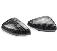 Tappi Specchietto Retrovisore Per Audi A1 GB Per Sportback Per Citycarver Per Allstreet 2018-2023 Fibra Carbonio Look Nero Lato Specchio Tappi Copertura Tappo Specchietto ( Color : Guardia in fibra di