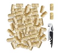 Tappi Stampati Da 100 Pezzi E Apribottiglie Da 1 Pezzo, Tappi Per Bottiglie Di Vino Rosso, Tappi Per Bottiglie Di Vino Rosso, Accessori Per Bottiglie Di Vino