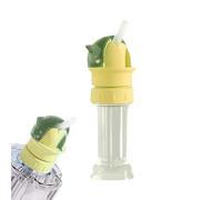 Tappi Superiori per Borraccia - Ricambio Beccuccio con Cannuccia 2 in 1 Antigoccia - Beccuccio con Valvola Antisgocciolamento | per Asilo Scuola Gite Campeggio Picnic Maschi Femmine