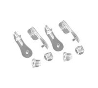 Tappi terminali per binari per avvolgibili Compatibilità con più marche e facile da installare Copertura per binari inferiori per tende per finestre Coperture terminali antipolvere