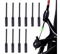 Tappi terminali per cavi per biciclette a prova di ruggine | 10 pezzi per la casa all'aperto automobilistico marino cablaggio elettrico connessioni terminali cavo di tenuta protezione