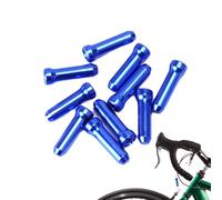 Tappi terminali per cavi per biciclette,Cappucci protettivi per cavo bici - Crimpature per estremità del cavo Parti per mountain , sostituzione dei cappucci delle ghiere del cambio in lega di allumini