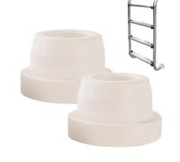 Tappi terminali per scale per piscina - Pool Ladderr Presa in gomma paraurti | Mantelle per scale per piscina in gomma per piscina senza senso | Set di guarnizioni 2pcs FOOR TUBI DE LADEE