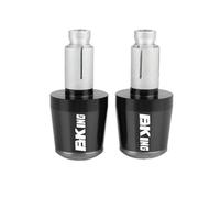 Tappi terminali universali per Manubrio Moto 7/8" 22MM per Suzuki B-King 2007-2022 Pesi terminali per Manubrio Moto,Black And Grey