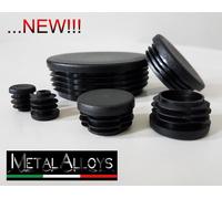 Tappi Tondi Alettati Plastica da 42mm a 100mm VARI FORMATI Puntali Copriforo