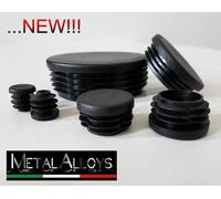 Tappi Tondi Alettati Plastica da 42mm a 100mm VARI FORMATI Puntali Copriforo