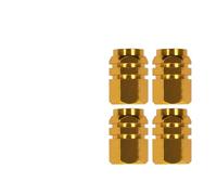 Tappi valvola auto Per Automobili Motorcy appucci Valvole Stelo Pneumatici Per Auto Copri Cerchioni(8PCS Gold)