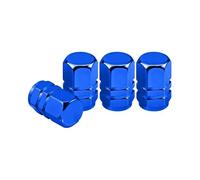 Tappi valvola metallici Per Suzuki Per Ignis Per Alto Splash DZire Valvola Della Ruota Auto Tappo Nucleo Dell'aria Pneumatico(C-Blue)