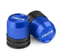 Tappi valvola moto Per BMW F900R F900 R F 900R F 900 R Accessori Moto CNC Tappi Valvola Della Ruota Della Gomma Tappo Coperchio Stelo Aria (Color : Blue)