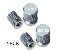 Tappi valvola pneumatici in lega Per tappi valvola pneumatici auto Sentra, copristelo pneumatici, accessori impermeabili Airdust(Dark Auburn)