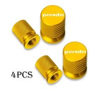 Tappi valvola pneumatici Per PANDA Accessorie Coprivalvole Pneumatici Ruota Auto Copristelo Pneumatici Airdust Impermeabile(Light Yellow)