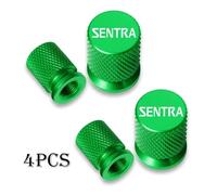 Tappi valvola pneumatici Per tappi valvola pneumatici auto Sentra, copristelo pneumatici, accessori impermeabili Airdust(Matcha color)