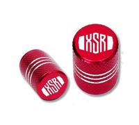 Tappi valvola pneumatici Per XSR700 XSR900 Moto CNC Valvola della gomma della ruota Coperture ermetiche Cappucci stelo Accessori(Red)