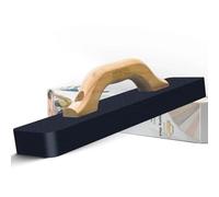 Tapping Block, Strumenti di pavimentazione - Heavy Big Tapping Block per Vinyl Plank Pavimentazione con grande manico in legno, No Need Hammer - Battere 1-2 volte per completare l'installazione del pavimento (15-1/2")