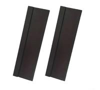 Tapping Block - Strumento per pavimenti in legno con 3 diversi bordi per installazione in laminato e legno duro, compatibile con pavimenti da 3,5 mm a 12 mm, nero