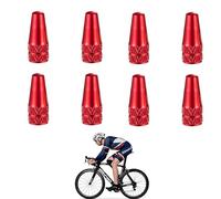 Tappino Valvola Presta,Presta Cappuccio,Tappo Presta,8 PCS Tappo Bici,Presta Valve Cap,Tappini Valvole Presta,Tappi Per Valvole Per Bici,Coprivalvola Bici in Metallo,Bicicletta Presta Cappucci Degli