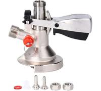 Tappo a becco tipo A con valvola di sovrapressione, filettatura G5/8, uscita per birra, rubinetti in acciaio inox 304, per bar, ristoranti, feste di famiglia