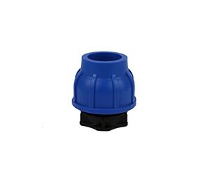 TAPPO A COMPRESSIONE PP PN16 FINE LINEA PER TUBI PE D. 63 mm